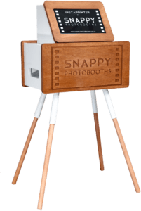 Snappy Photobooths Instaprinter photo booth product photo on a white background